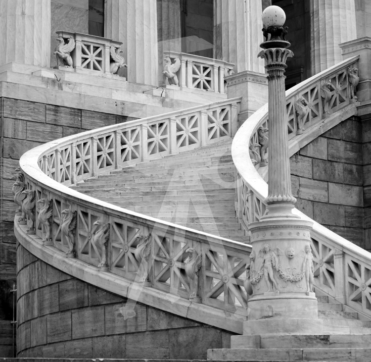 Athens National Library Steps 2
